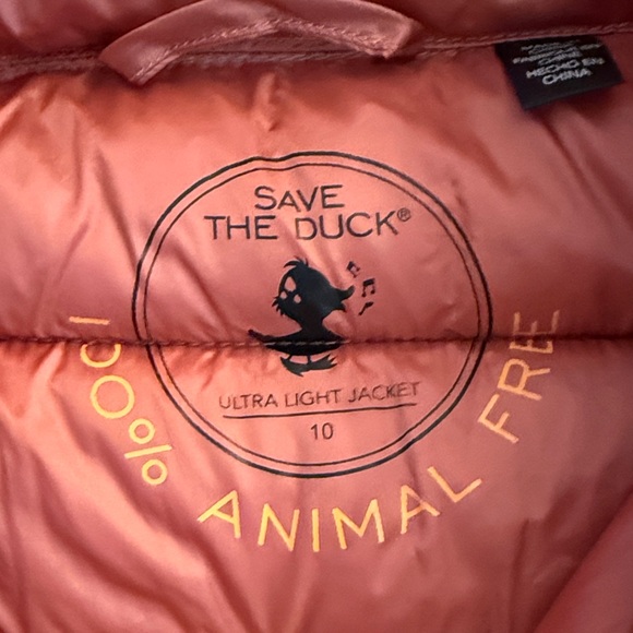 SAVE THE DUCK Kids Puffer Jacket - dark pink - Picture 2 of 4